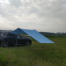 차량용 루프탑텐트 자동차 차지붕 원터치 차박 텐트 휴대용 보호소 그늘 캠핑 사이드 카 루프 탑 천막 방수 야외 비 캐노피 캠핑 기어, 하얀, 400 200cm
