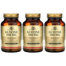솔가 글리신 글라이신 500mg 100베지캡슐 3세트, 3병