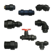 농수관자재 PE부속 배관 연질관 관수 점적호스자재 PE자재 유니온밸브 밸브 조임식 농업용, 60 티자밸브(50x40)