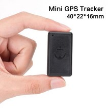 미니 GPS 추적기 40 22 16mm 어린이 미아방지위치추적 장치 GSM AGPS LBS, Black, 01 Black