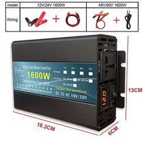 발전기 트랜지스터 테스터 lcr 순수 사인파 인버터 dc 12v24v to ac 220v 1000w 1600w 3000w 전력 변환기 전압 변압기 태양광 인버터 led 461, 48v, 110-120v 60hz