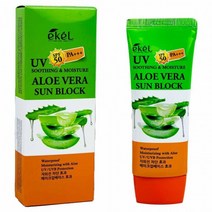 이켈 수딩앤모이스쳐 알로에베라 선블록 70ml, 상세페이지 참조