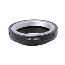 L39-M4/3 Leica L39 M39 렌즈를위한 마운트 어댑터 링 파나소닉 G1 GH1에 대한 렌즈 링, 검은색, 하나, 1개