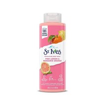 St. Ives 세인트이브스 핑크 레몬 & 만다린 오렌지 각질 제거 바디 워시 40.6ml (16온스) 299246