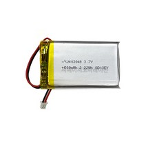 YJ 리튬폴리머배터리 KC인증충전지 3.7V YJ403048 600mAh, 1개