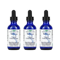 Eidon Mineral Supplements 이산화규소 농축액 60ml, 60ml 3개, 3개