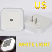차량경광등 렉카 미니 경광등 LED 나이트 라이트 미니 센서 제어 110-240V EU 미국 영국 플러그 야간 조명, 한개옵션1, 01 01