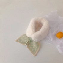 아동 도트퍼 머플러