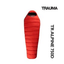 트라우마 알파인 750D 구스다운 침낭