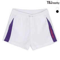 TBJ 여성 AD 3부 배색 블락 밴딩 팬츠(T191PT640P)