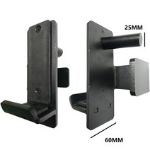 스쿼트 랙 J 후크 안전 바벨 홀더 전원 랙/무게, [02] 60x25mm