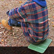 폴딩 방수 스포츠 레저 캠핑 매트 접이식 휴대용 냉기차단 방석, 블랙