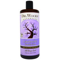 닥터우즈 카스틸 솝 라벤더 공정무역 시어버터 946ml Dr. Woods Lavender Castile Soap Shea Butter