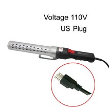 빠른 전기 숯 스타터 바베큐 라이터 바베큐 그릴벽난로카마도 용 빠른 조명 숯, 110v-us 플러그 은빛