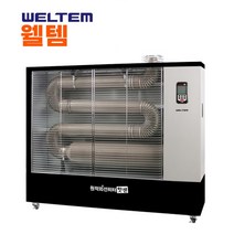 웰템 돈풍기 튜브히터 WHO-155 창고 공장 식당난로, 기본