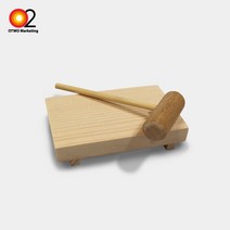 [오투아트] DIY 조선시대 미니목가구 만들기 - 떡메 미니어쳐