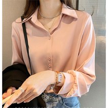 NEW 여성 셔츠 블라우스 링클프리 슬림 패션 추천프리미엄-빅 사이즈 여성 의류