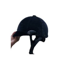 성인 및 어린이 승마 클래식 벨벳 장비 캡 Cheval 레이싱 장비 사계절