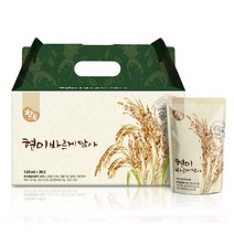 고소한 유기농 발아 현미차 HACCP 참든 현미바르게담아 120mlX30포, 30포, 120ml
