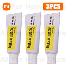 1/2/3 PCS 5g 열 전도성 방열판 석고 점착성 접착 접착제 VGA RAM LED 냉각기 냉각, [03] 3 Pieces
