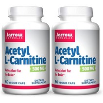 자로우 포뮬러스 아세틸 엘 카르니틴 아미노산 500mg 60베지캡슐 2팩, 상품선택