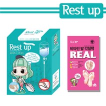 레스트업 발바닥 수액 패치 유칼립 16매+발각질팩 2매, 단품, 단품