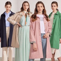 *간절 아우터* 여성 캐주얼 맥트렌치 코트