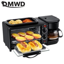 가정용 토스터기 아침 식사 DMWD-가정용 3 In 1 아침 식사 기계 220V 빵 토스터 9L 전기 오븐 커피 메, 한개옵션0