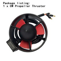 RC보트 프로펠러 Hobbyocean 수중 스러스터 16V 300W 브러시리스 모터 40A ESC RC Bait Tug Boat Nest Ship submarine ROV Robo, [01] CW 40A T Plug