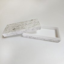 [BR] 일회용 다용도 포장 화과자 1호 우드락 고급 도시락 용기+뚜껑포함 / 떡내피미포함 / 1박스 130세트, [BR] 화과자1호우드락 떡내피미포 130세트