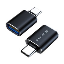 바라보고 삼성 갤럭시 C타입 USB 3.0 OTG 젠더, 1개, 블랙