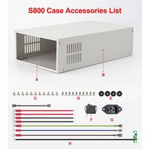 측정 측량도구 캘리퍼 노기스 RD6024 60V 24A USB 컬러 디스플레이 스크린 DC 조정 가능한 스텝 다운 전압, 02 Case