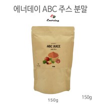 에너데이 ABC쥬스 분말 150g X2개/ 가루 ABC착즙주스 국내산 비트 사과 당근 식이섬유 베타인 카로티노이드 철분, 600g