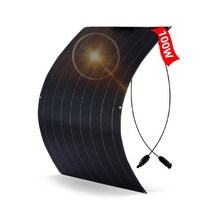 태양 전지 판 Jingyang 유연한 태양 전지 패널 ETFE 12V 배터리 충전기 1000 와트 홈 시스템 키트, 05 100W ETFE PANEL
