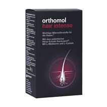 Orthomol hair intense 오쏘몰 헤어 인텐스 30캡슐X2개