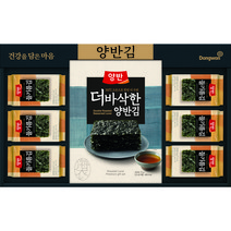 [선물세트] 동원 양반김10호 더바삭한김 3봉 +들기름김 12봉