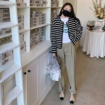더옷장 멜보나 코튼핀턱슬랙스(S/M/L)