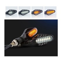 오토바이 바이크 전동 스쿠터 뽈뽈이 LED무빙 LED 윙카 깜빡이 미등, 레드/옐로우