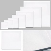 [문구조아] 고급 캔버스 액자 정사각 10X10cm 미술 화방용품, 10개