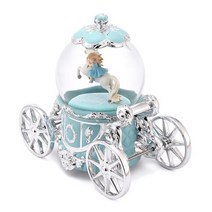 신데렐라 스노우볼 크리스탈 오르골 웨딩 호박마차 스와브로스키, 걸스의 동화꿈 WF20044