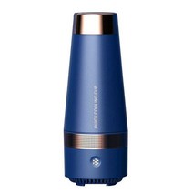 캔쿨러 보냉 차량용 칠러 텀블러 음료 금속, 흰색 USB 냉각 컵