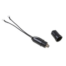 야외 TV 안테나 일치하는 변압기 VHF/UHF/FM 300 ~ 75 Ohm TV 변환기 19.5cm 검정, 180x18x18mm, 블랙, 플라스틱