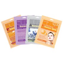 에센스 마스크팩 24g 10매 코엔자임Q10 로얄제리 콜라겐 알부틴, 알부틴(10매)