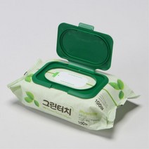 가정용 청소 물걸레 물티슈 캡형 100매x5개 압축티슈