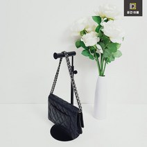 원파이프 가방거치대 | 매장 진열집기 가방진열대 핸드백거치대 클러치진열대 가방걸이