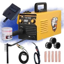 가정용 논가스용접기 휴대용 MIG용접 아크 와이어 소형 초보 노가스 토치 에어리스, 2. 디럭스 NB-250 논가스용접기, 1개