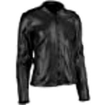 Speed and Strength 여성용 스로틀 바디 가죽 재킷 블랙 2XL, XX-Large