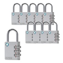 [자커] 국산브랜드 자커 비밀번호 자물쇠 XD35, 10개