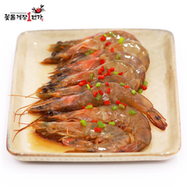 여수3대게장맛집 꽃돌게장1번가 새우장, 500g, 1개
