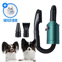 애견 드라이기 업소용 에어탱크 WALO, 에메랄드 그린